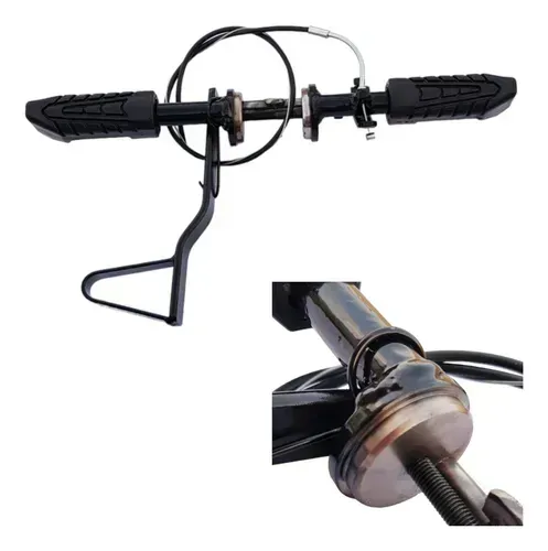 Estribo Freio No Pé Para Bike Motorizada