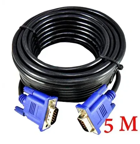 Cabo Vga X VGA 5mt Blindado