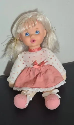 Boneca Antiga Espaguetinha da Eliana Estrela.