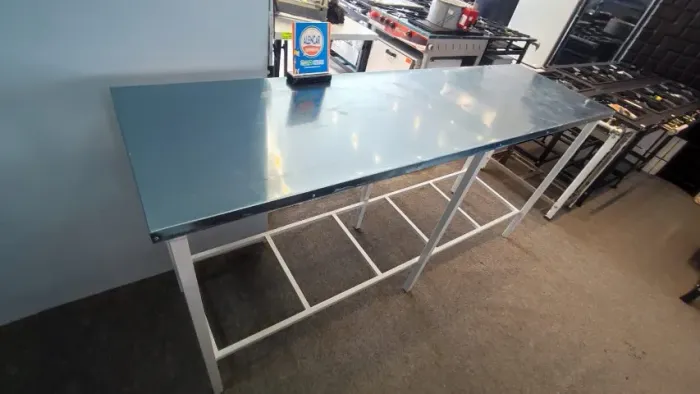 Mesa Inox 1,90x54 Entrega Grátis