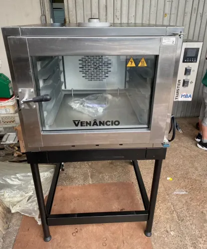 Forno Turbo Twister a gás 5 esteiras Pronta entrega Venancio - Guilherme 