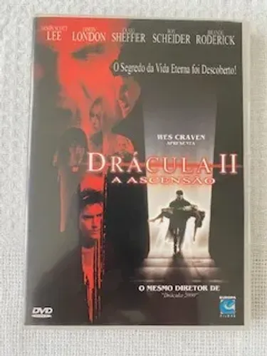DVD Drácula II: A Ascensão (Direção: Patrick Lussier / Com Jason Scott Lee-2003)