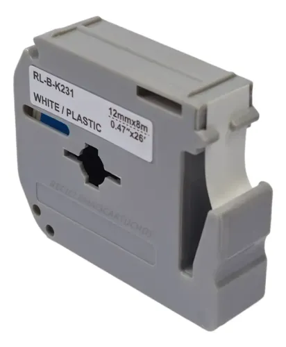 FITA 12MM 8 METROS PARA ROTULADOR ELETRONICO RL-B-K231