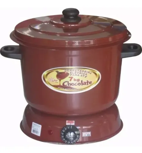 Panela derretedeira de chocolate fondue Gallizzi