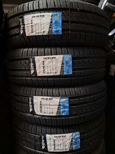 Pneus Longway 175/65 R14 - 4 unidades Com 1 ano de garantia e selo do Inmetro 