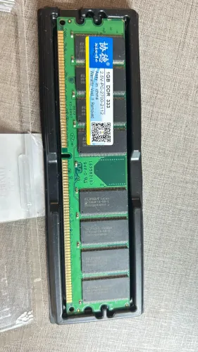 Memória RAM DDR 1GB 333MHz PC2700 - DDR1 - Funcionando