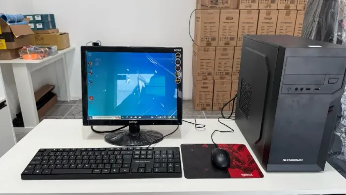 computador completo i3 2100 4gb ssd 128 completo monitor 15