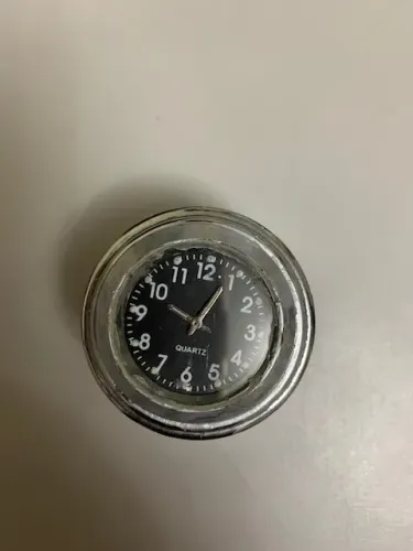 relogio de guidão de moto analogico