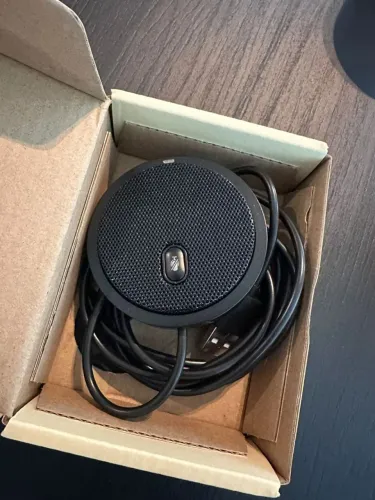 Microfone USB Omnidirecional 360° para Conferência - 3m