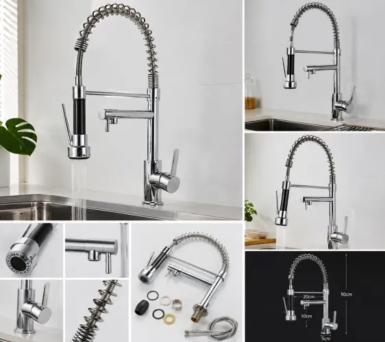Torneira Gourmet Monocomando Cromada