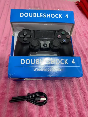 Controle de ps4 novo na caixa