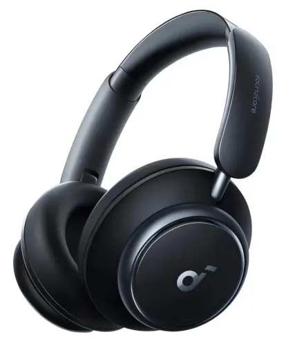 Fone Headphone Anker Soundcore SPACE Q45 Wireless Over-Ear Cancelamento de Ruidos Preto