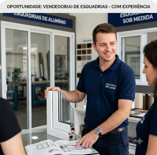 Renda Extra / Vendedor de Esquadrias de Alumínio - Autônomo