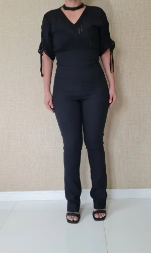 Macacão Casual M (38/40) Novo c/ Etiqueta