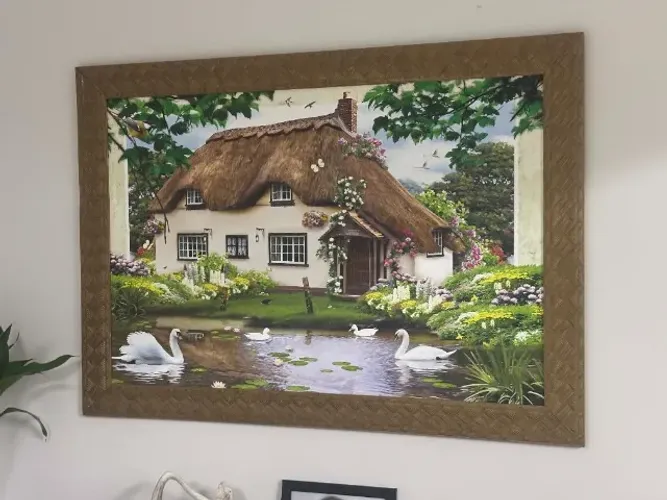 Quadro Decorativo para Sala - 103 cm por 73 cm