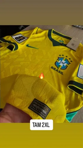 Camisa do Brasil modelo jogador