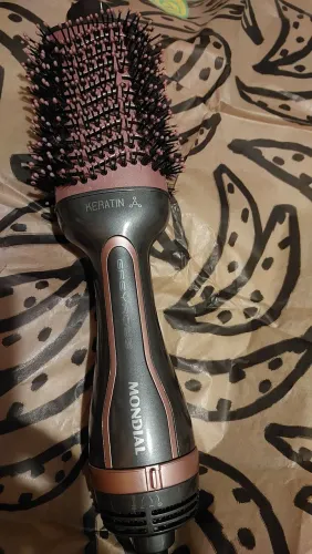 Escova secadora Mondial Grey rose