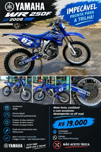 Wr 250F 2008 