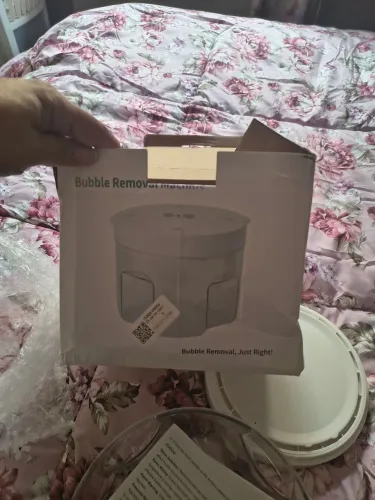Máquina de tirar bolhas resina
