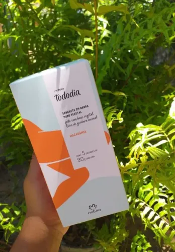 Caixa de sabonetes Natura Tododia
