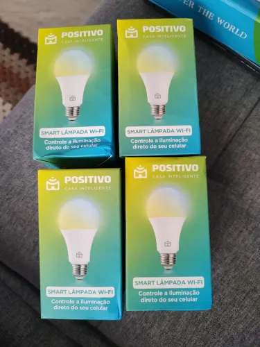 Lampa smart casa inteligente Positivo Wi-Fi