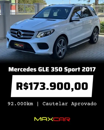 Mercedes-Benz GLE-350 Sport 4matic 3.0 V6 4X4 Diesel 2017