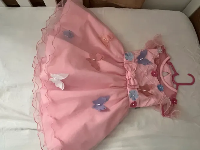 VESTIDO INFANTIL - JARDIM