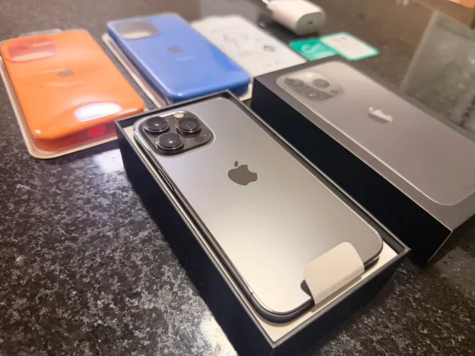 iPhone 13 PRO - Bateria 100% + KIT Proteção!