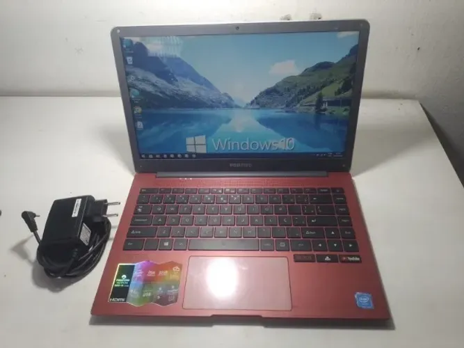 Notebook Ultra fino semi novo + carregador original Bateria funcionando normal