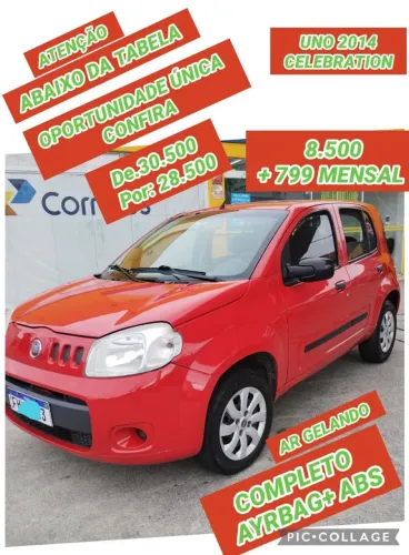 Fiat Uno Vivace Celeb. 1.0 EVO F.flex 8V 5P 2014