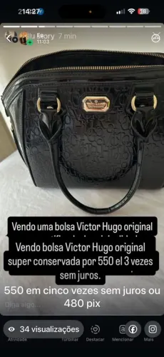 Bolsa Victor Hugo original