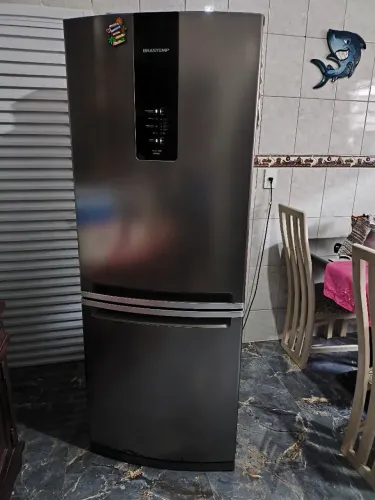 Geladeira inox Brastemp 480 litros