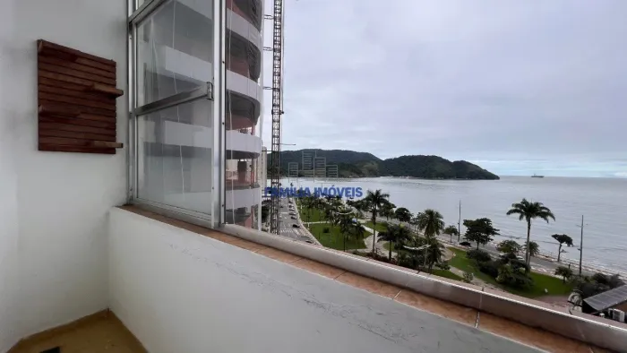 Apartamento para alugar 2 quartos vista mar Ponta da Praia Santos