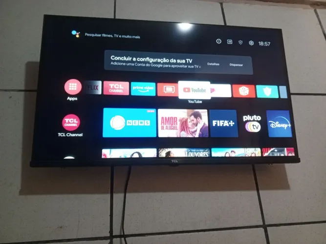 Tv Tcl 32 polegadas smartv funcionando perfeitamente