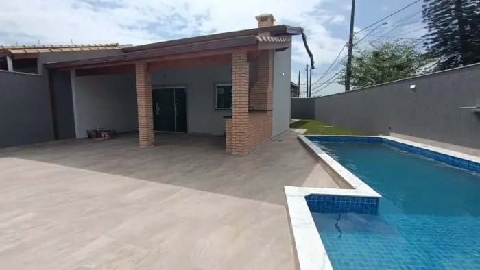 Casa no Luiza Mar em Itanhaém, no litoral sul de São Paulo