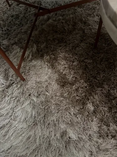 Tapete felpudo tamanho 2,0 x 1,5 m cinza