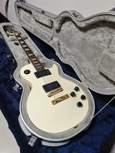 Guitarra Epiphone Les Paul Custom Alpine White