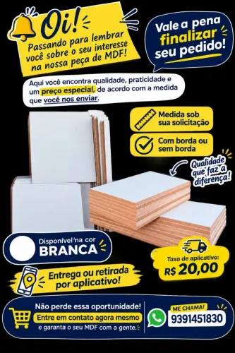 Cortes de MDF