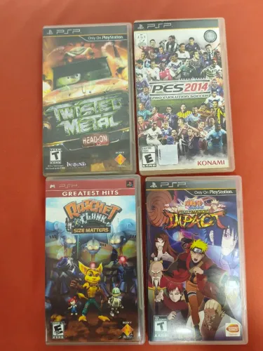 Lote jogos PSP