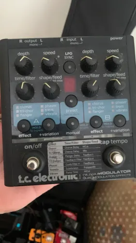 Pedal Tc Eletronic Nova Modulator