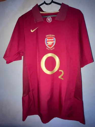 camisa retro Arsenal 2006
