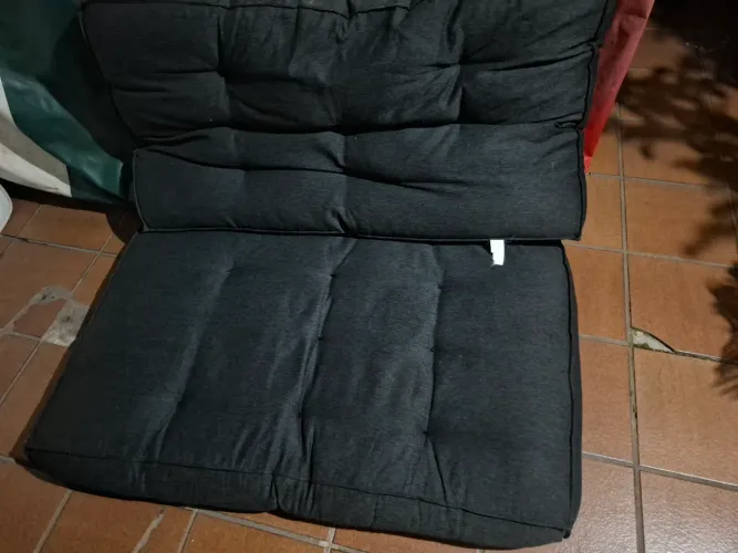 Almofadas futton grande 80x1.20 cm ideal palletes,  sofas madeira