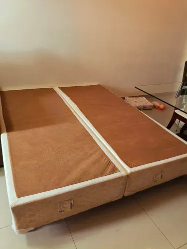 Base cama Box bipartido Queen 
