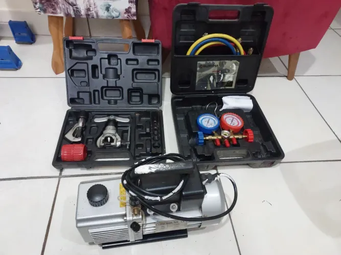 Kit de ferramentas para instalação de ar condicionado