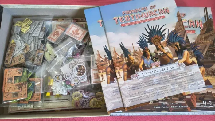 FOUNDERS OF TEOTIHUACAN - JOGO DE TABULEIRO