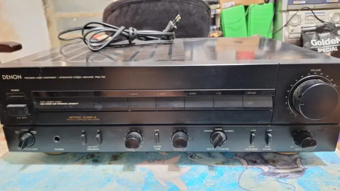 Amplificador Denon PMA-720 220v Raro 80x2 Rms -Pioneer-Polyvox-Gradiente-