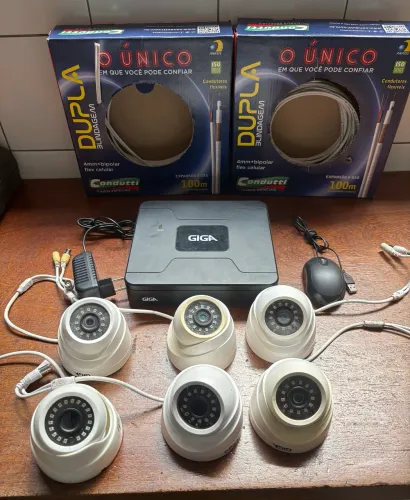 DVR + Câmeras de Segurança