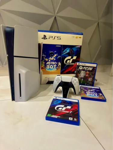Ps5 1tb com leitor de dico