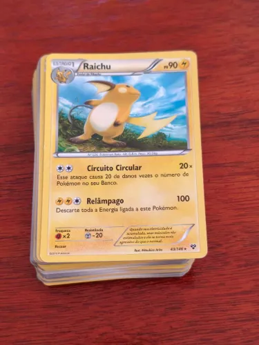 Lote 100 Cartas Pokémon