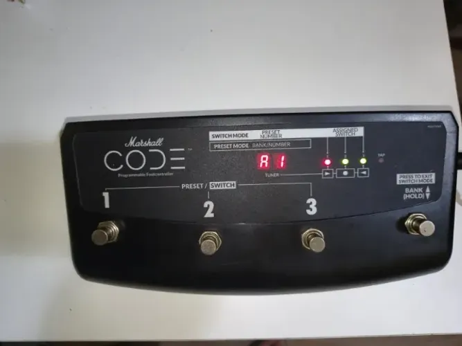 Footswitch Marshall Code